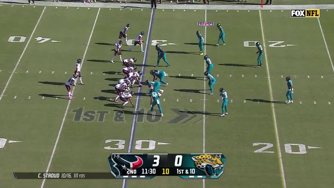 Every Nico Collins catch from 119-yard game vs. Jaguars Week 13