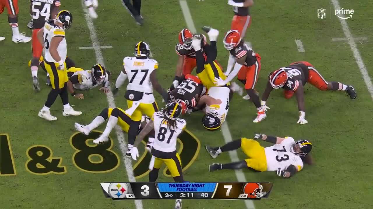 Myles Garrett's best plays from 3-sack game vs. Steelers Week 12