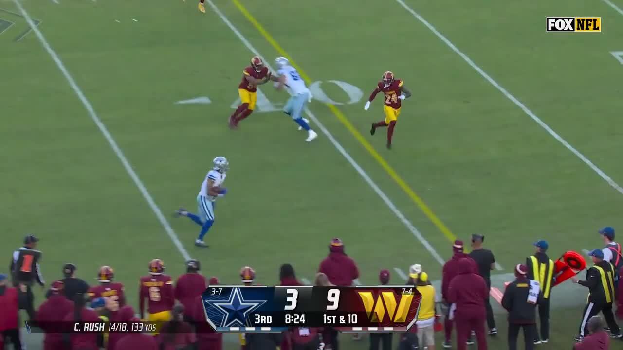 Cooper Rush's best plays from 2-TD game vs. Commanders Week 12