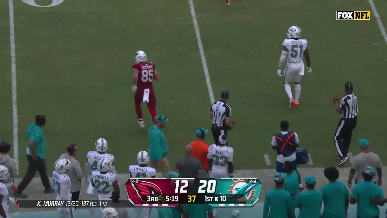 Kyler Murray's best plays in 307-yard game vs. Dolphins Week 8