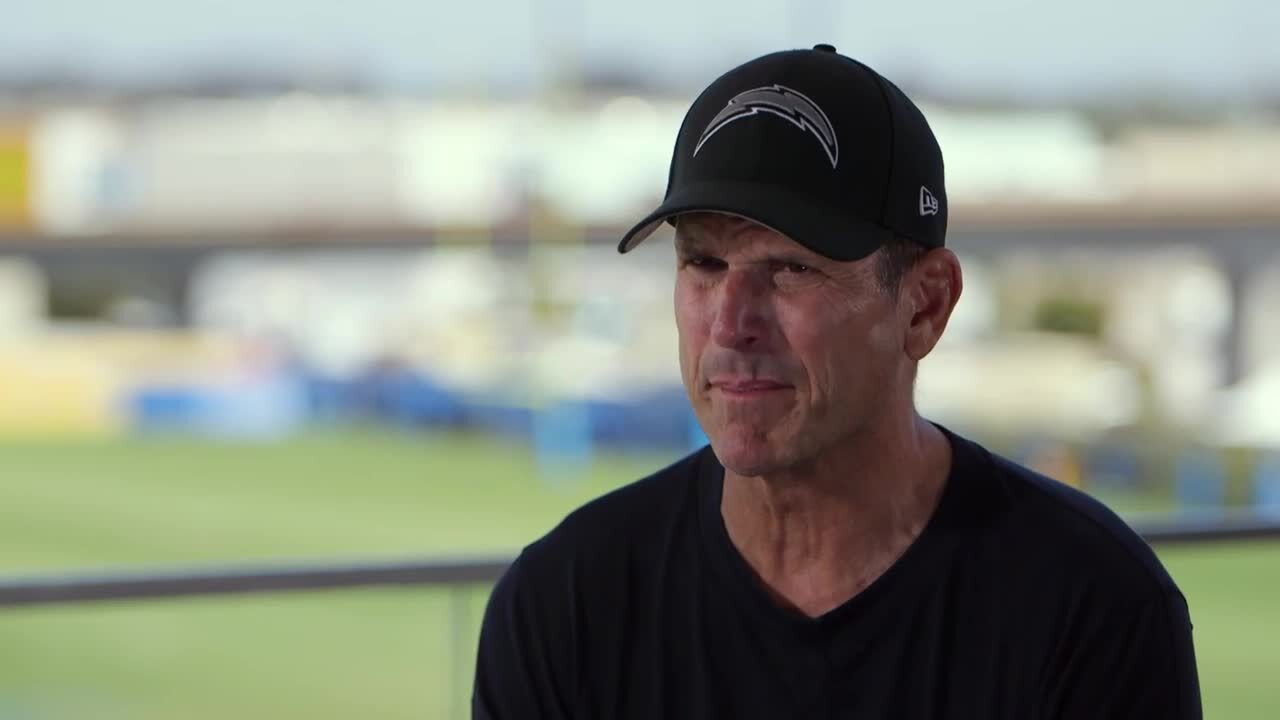 Jim Harbaugh on Justin Herbert's leadership in 2024 'NFL GameDay Morning'