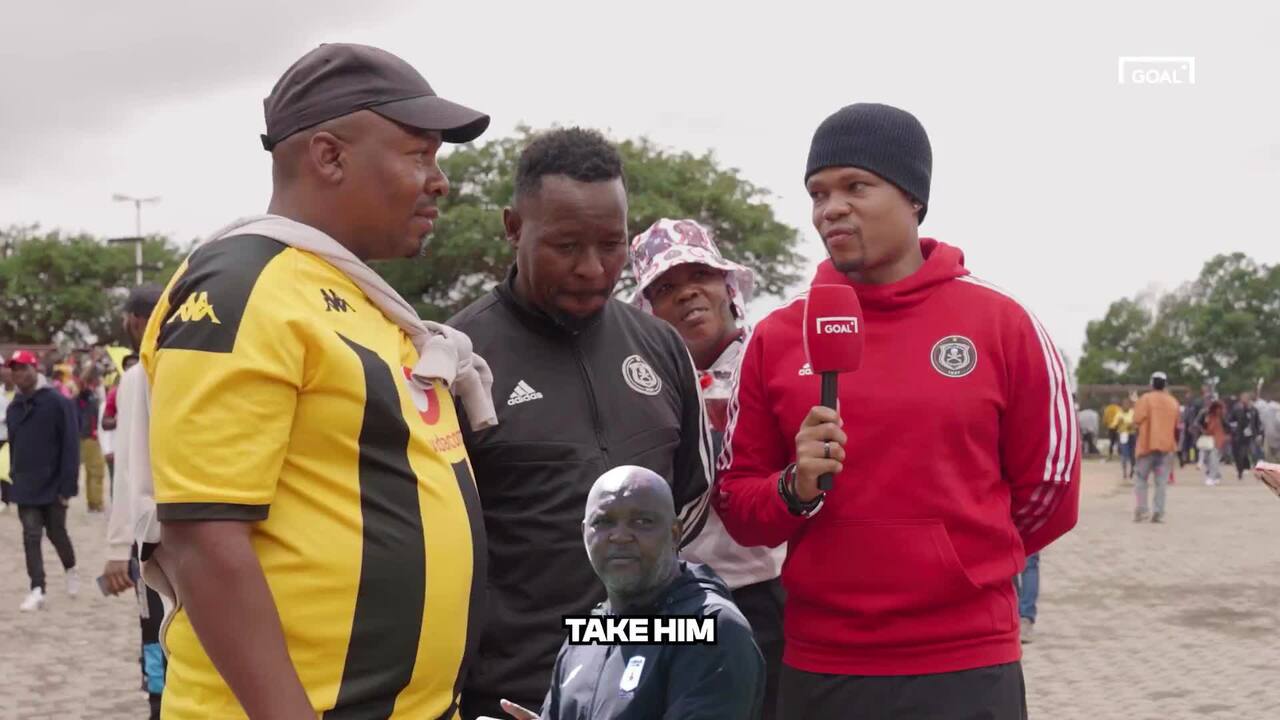 WATCH: With uncertainty over Orlando Pirates coach Jose Riveiro's contract extension these fans have a ready made solution if he leaves - 'Pitso Mosimane is one of the best coaches South Africa