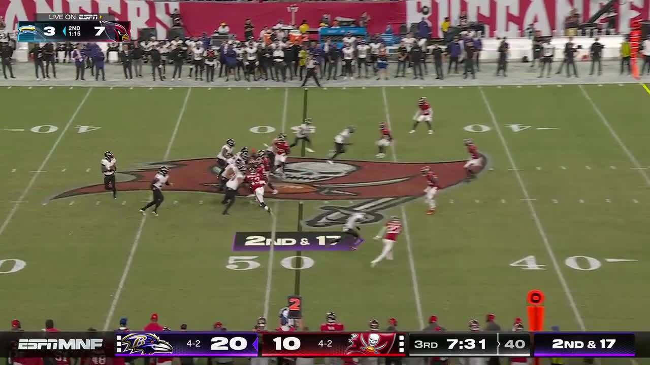 Rashod Bateman's best plays from 121-yard game vs. Buccaneers Week 7