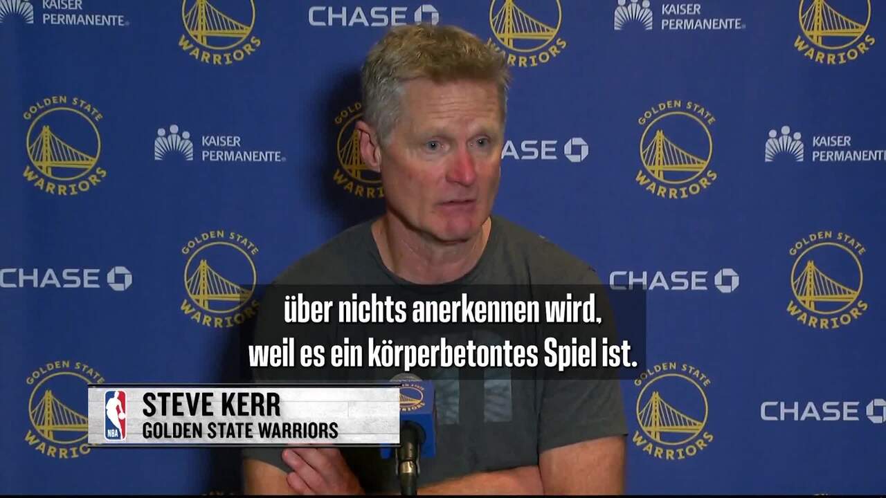 "Lächerlich" Heftige Schiri-Schelte von Kerr nach Pokal-Aus der Warriors | NBA