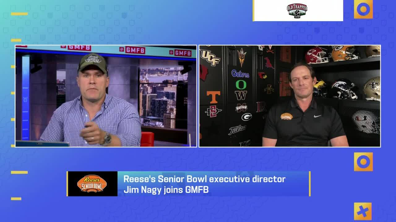 Reese's Senior Bowl executive director Jim Nagy wakes up with 'GMFB'