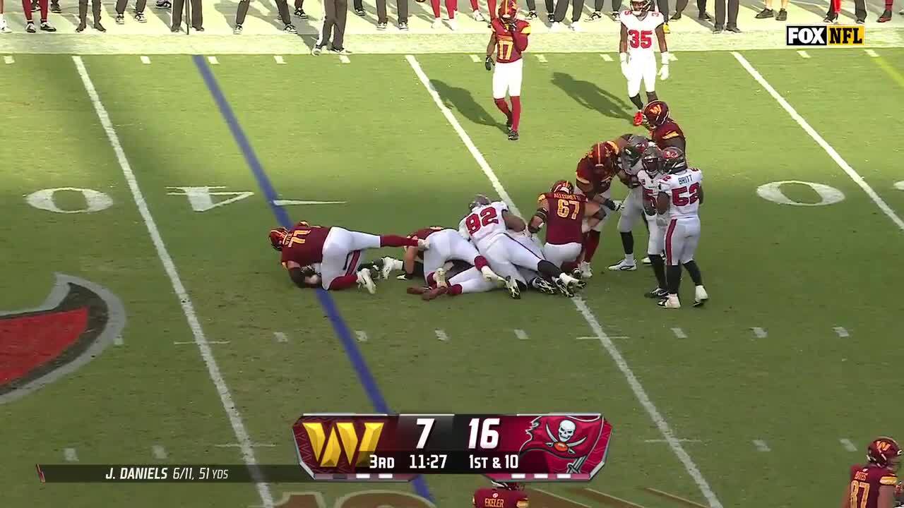 Every Jayden Daniels pass and run from NFL debut Week 1