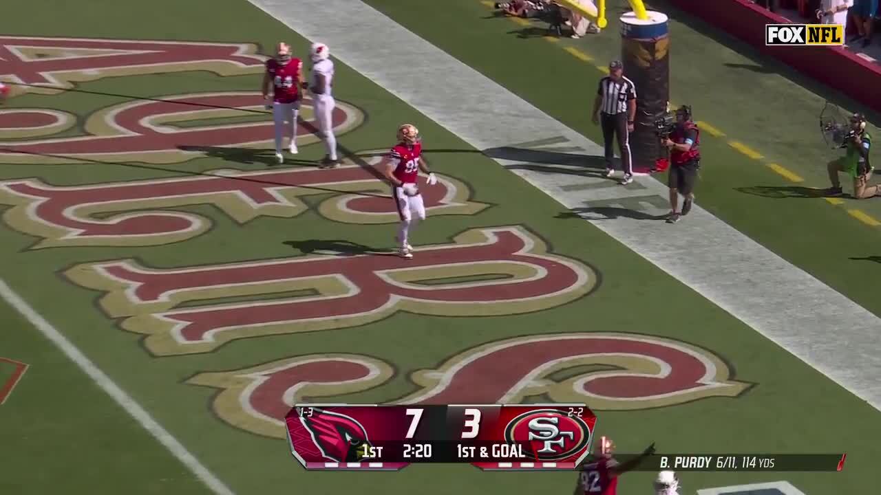 Brock Purdy's best plays vs. Cardinals Week 5