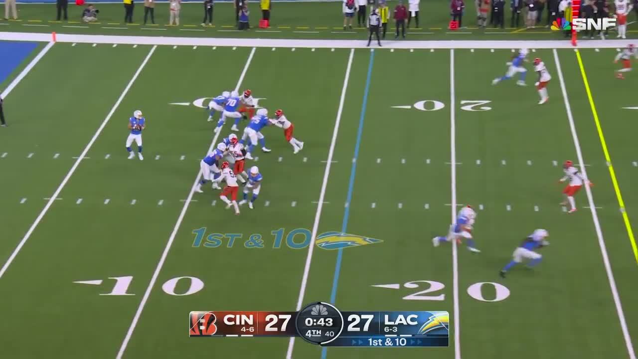 Ladd McConkey's best catches from 123-yard game vs. Bengals Week 11