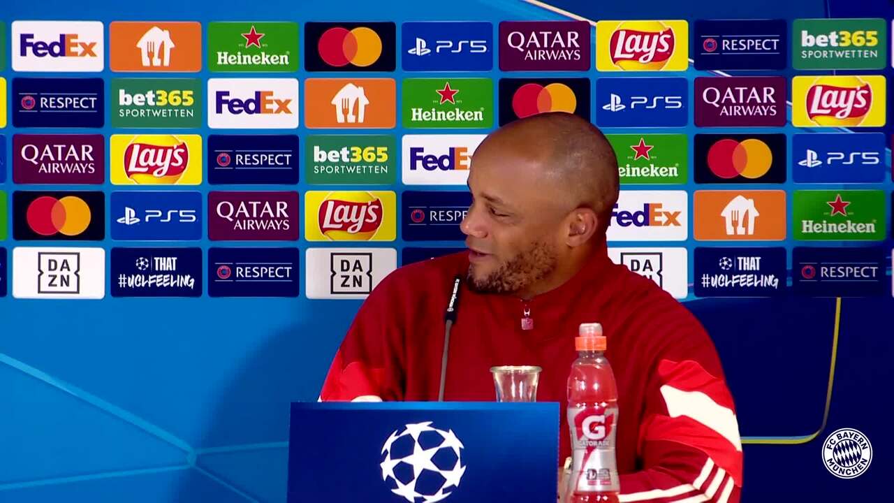 "Nicht gut vorbereitet" Mit dieser Frage hat Kompany nicht gerechnet | UCL