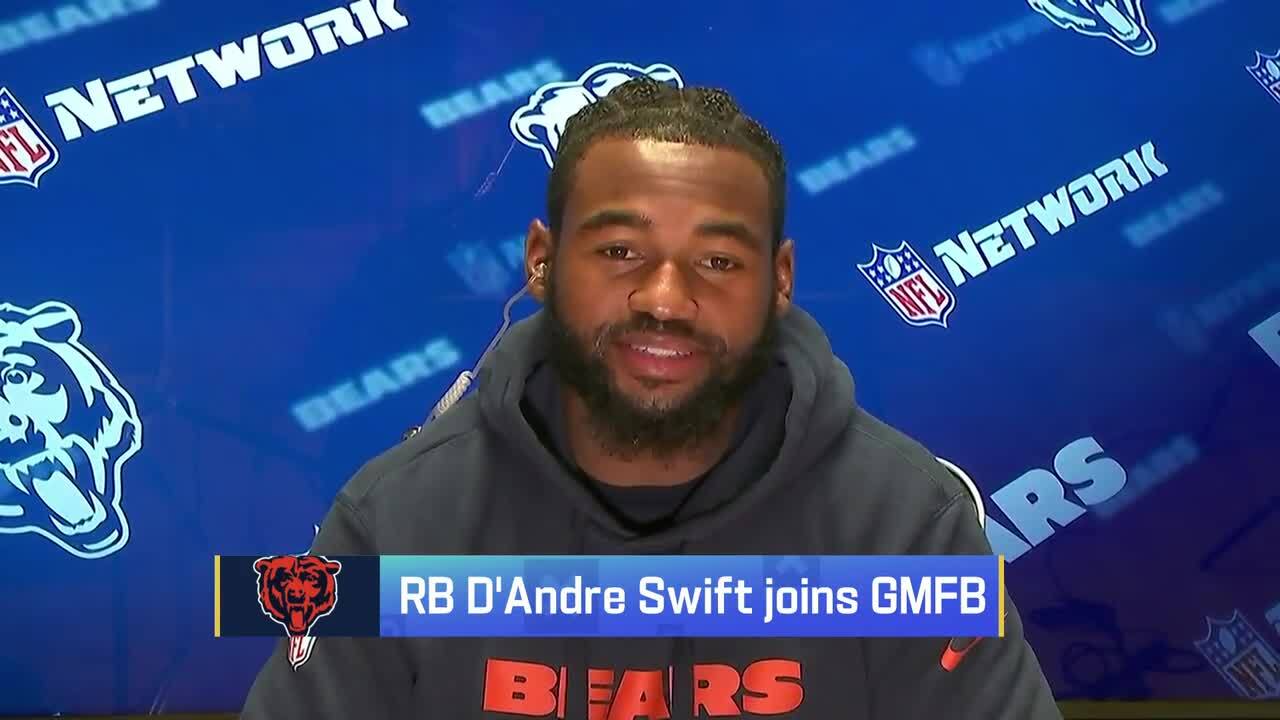 D'Andre Swift on his Week 4 play, previews Bears matchup vs. Panthers 'GMFB'