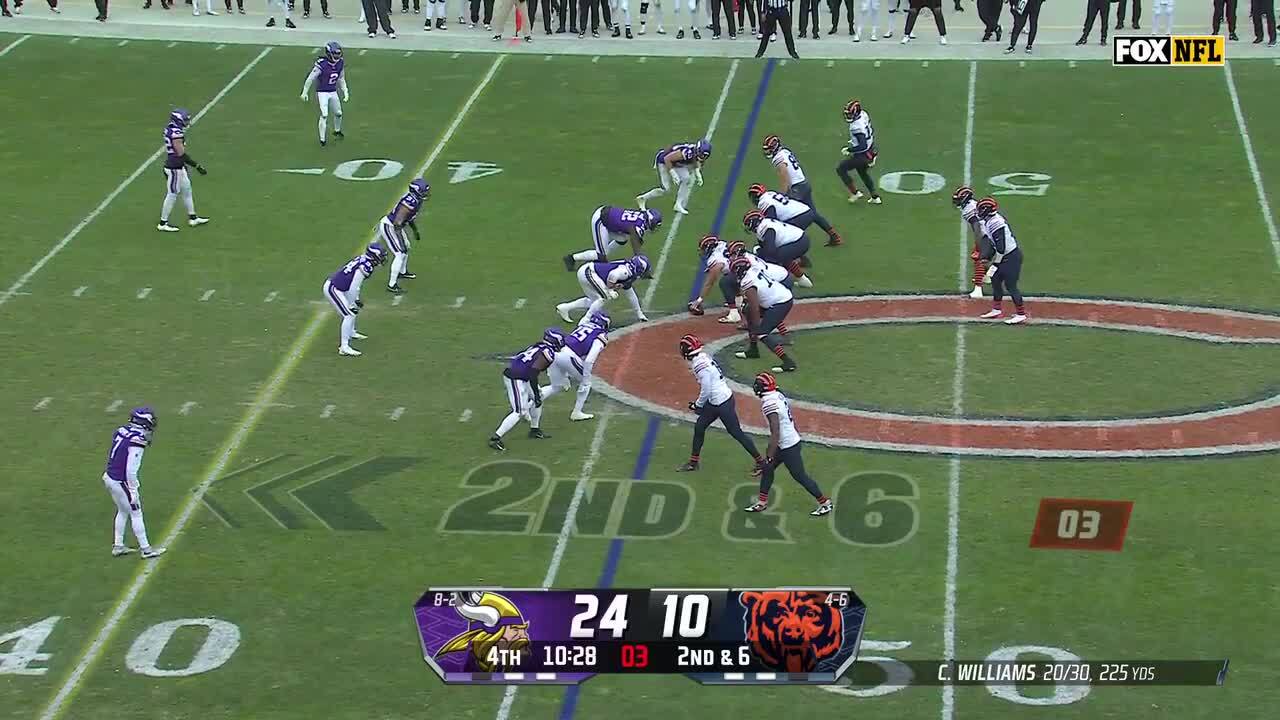 Caleb Williams' best plays from 340-yard game vs. Vikings Week 12