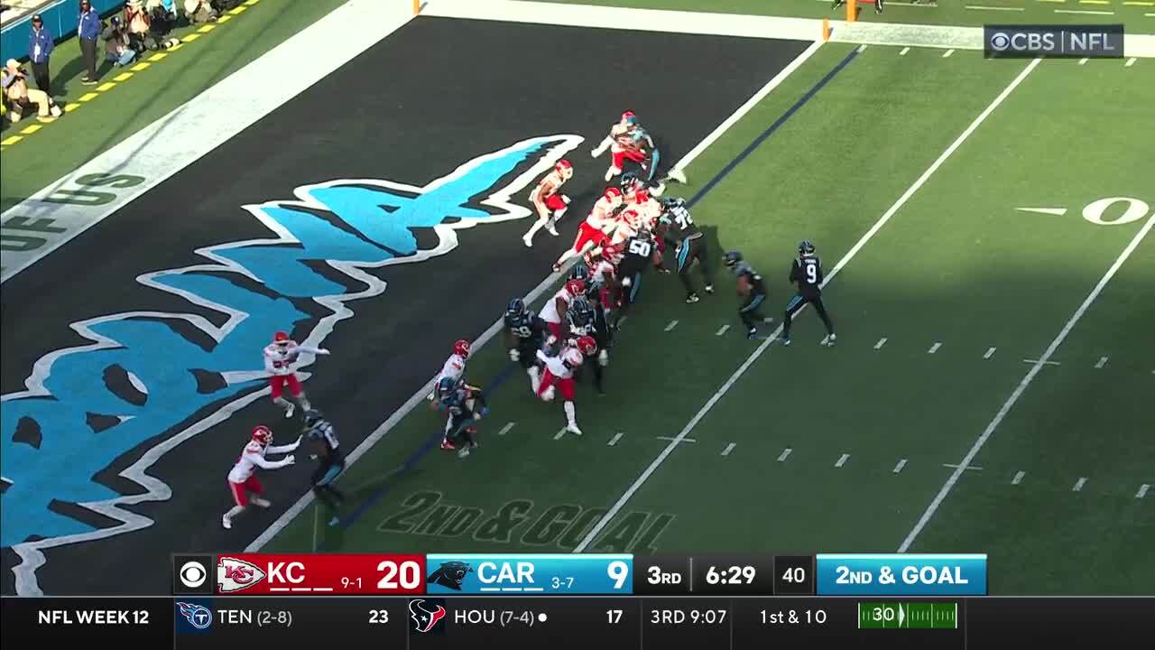 Chiefs vs. Panthers highlights Week 12