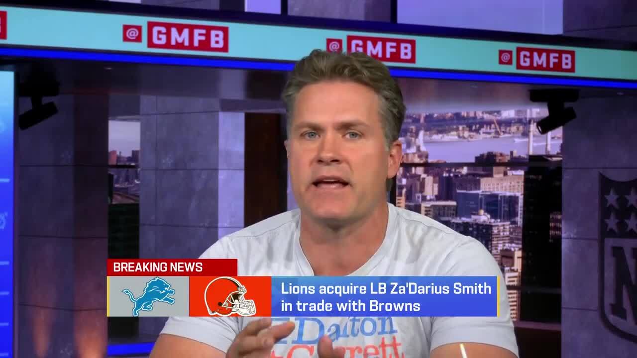 'GMFB' reacts to Browns trading LB Za'Darius Smith to Lions