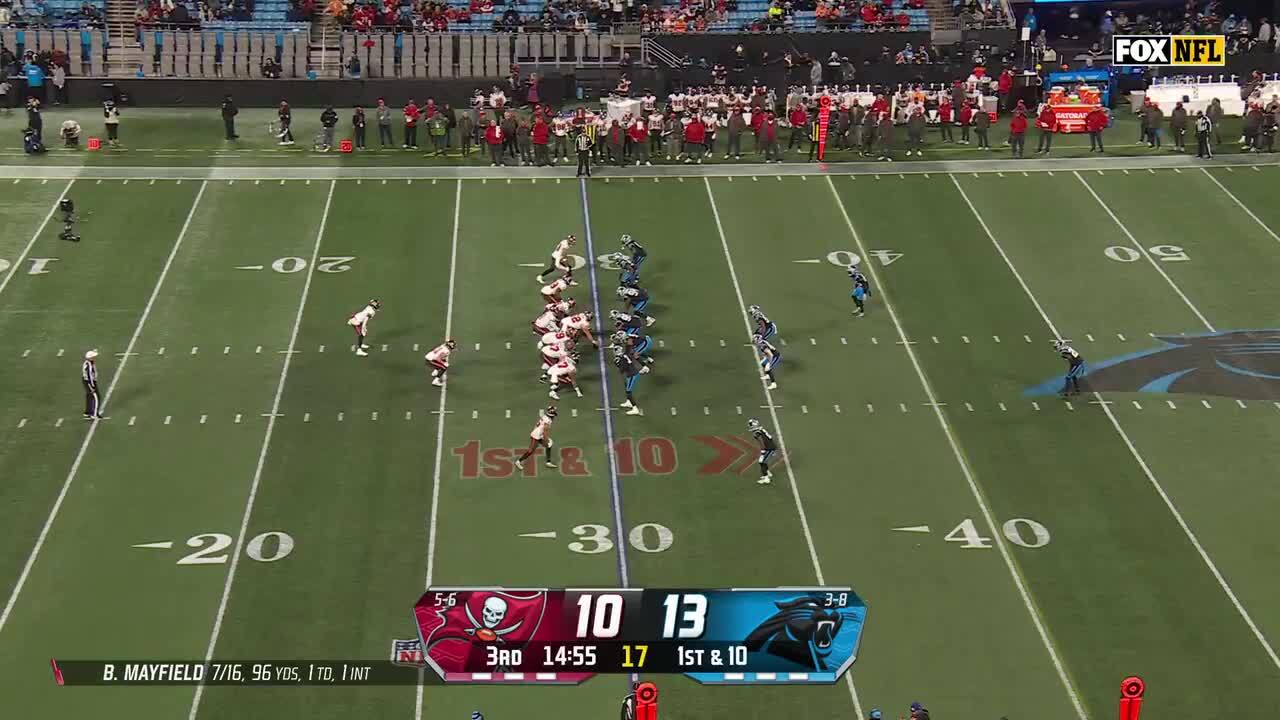 Every Mike Evans catch from 118-yard game vs. Panthers Week 13