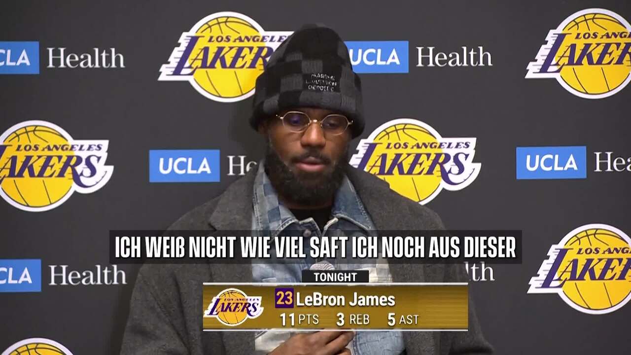 "Kampf gegen Väterchen Zeit" - LeBron spricht offen über mögliches Karriereende
