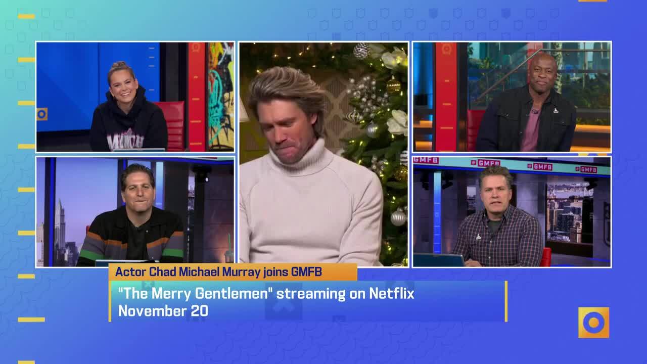 Actor Chad Michael Murray joins 'GMFB' to discuss upcoming Netflix movie, Bills