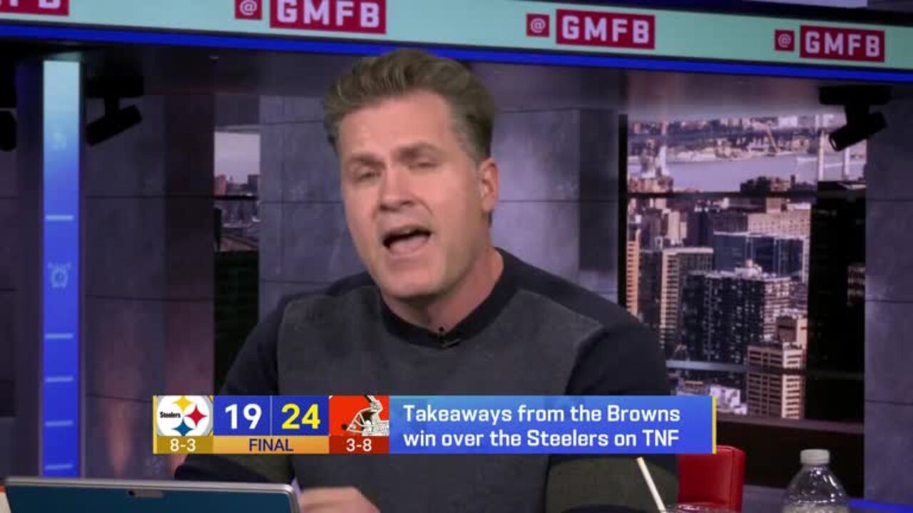 Takeaways from Browns Week 12 'TNF' win vs. Steelers 'GMFB'