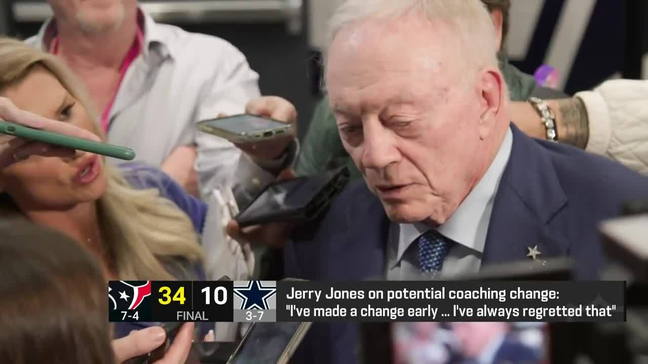 Jerry Jones discusses if Cowboys could make a coaching change in '24 season