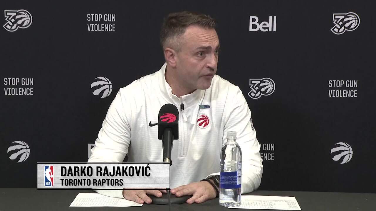 "Ziemlich böser Sturz" - Raptors-Coach Rajakovic in großer Sorge um Pöltl