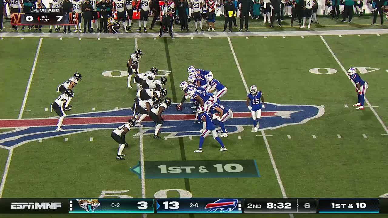 Josh Allen's best plays from 4-TD game vs. Jaguars Week 3