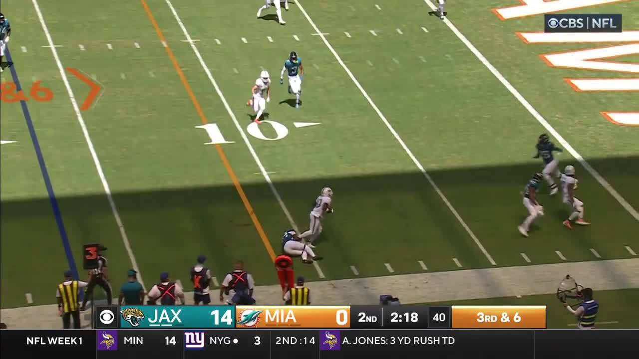 Tyreek Hill's best catches from 130-yard game vs. Jaguars Week 1