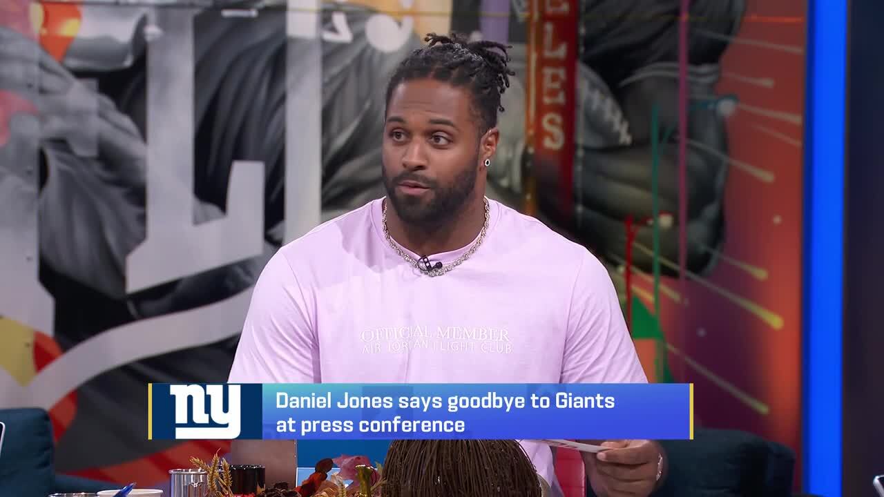 How do you feel Giants are handling Daniel Jones situation 'GMFB'