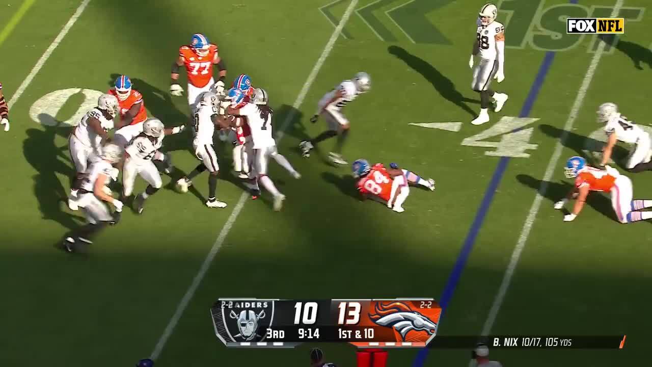 Javonte Wiliams' best plays vs. Raiders Week 5