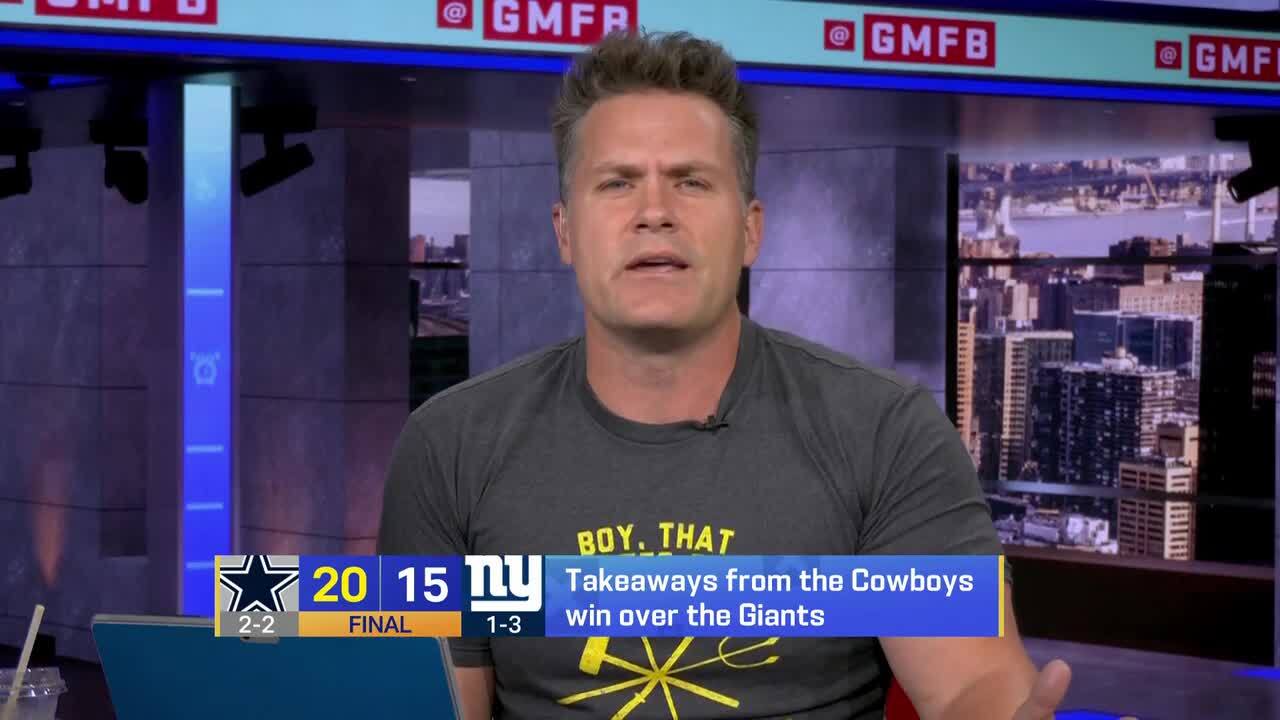 Takeaways from Cowboys 'TNF' Week 4 win vs. Giants 'GMFB'