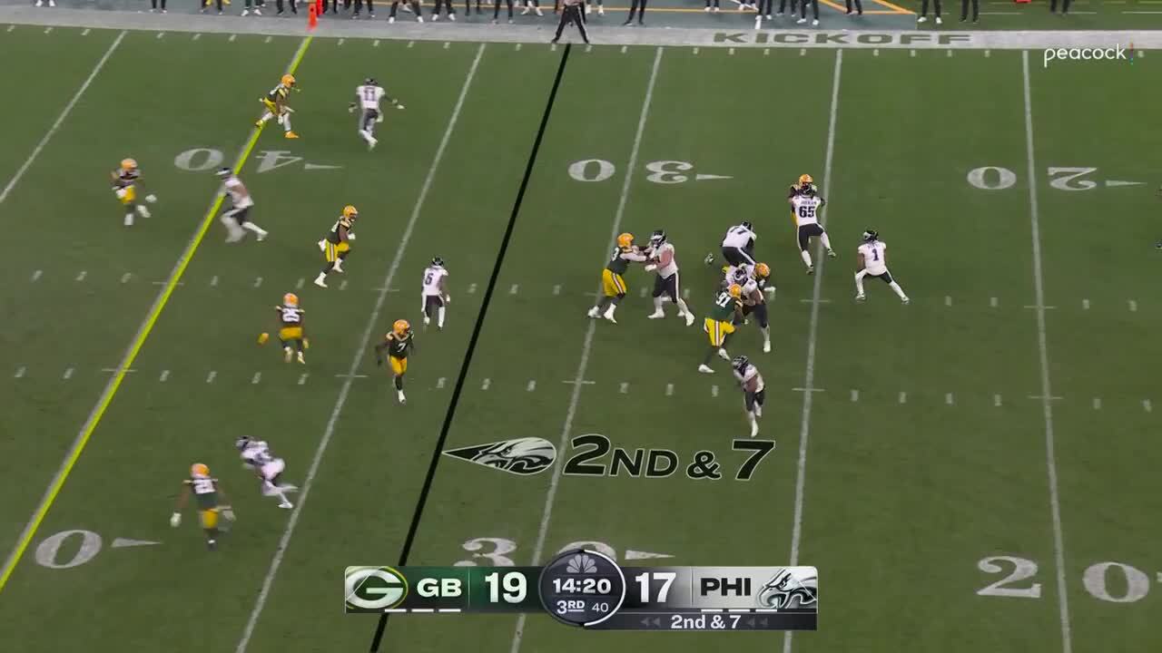 Jalen Hurts' best plays from 311-yard game vs. Packers Week 1