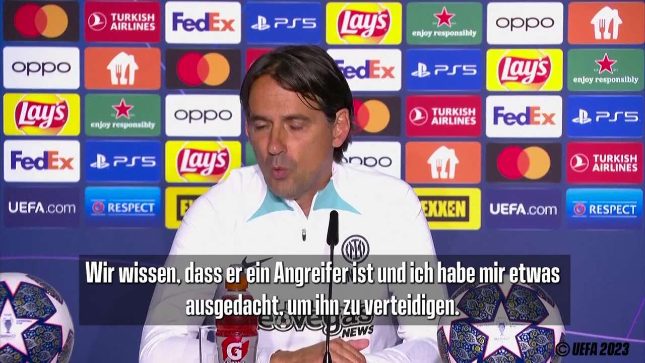 "Ich habe mir etwas ausgedacht." - Inter-Trainer Inzaghi will Man City stoppen