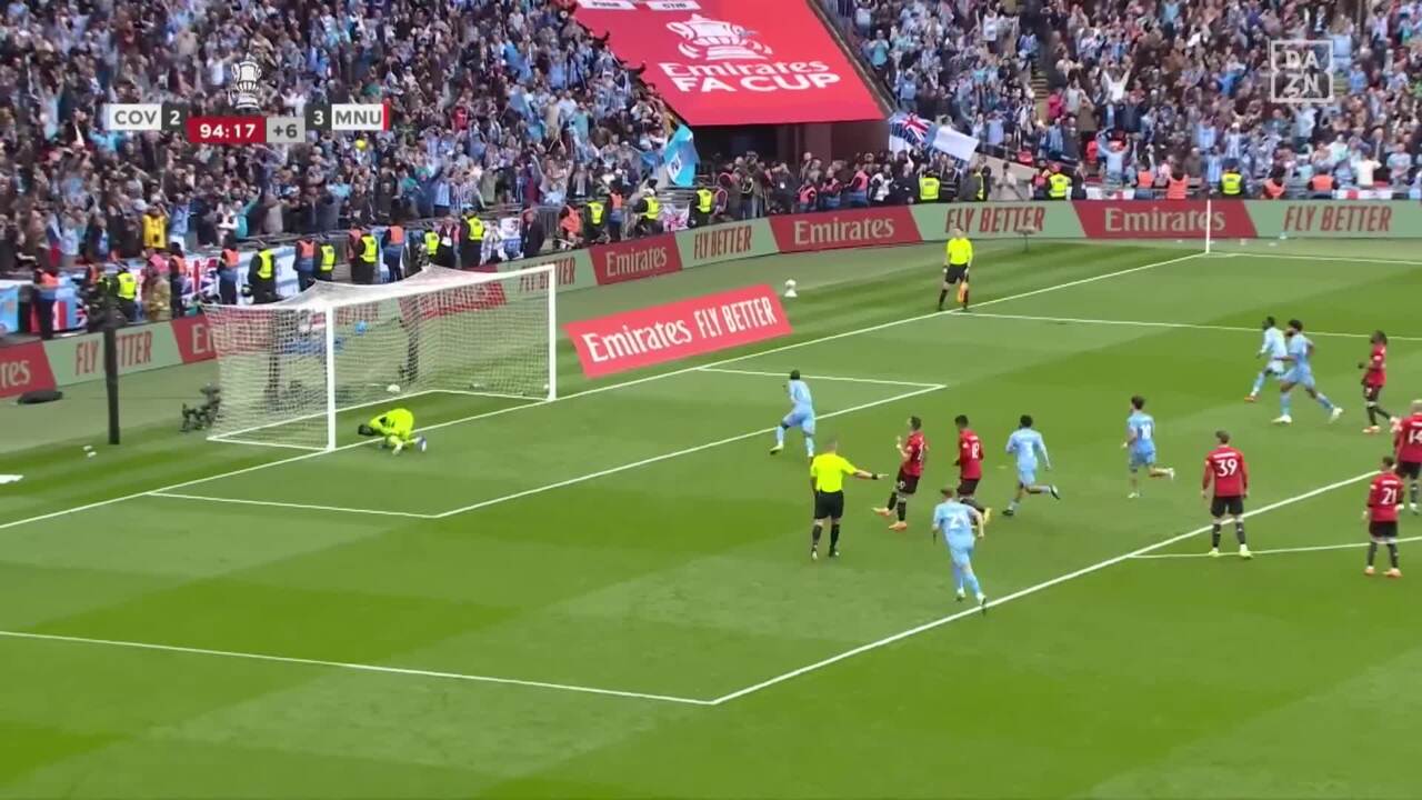 Drama im FA Cup: Man United zittert sich gegen Coventry City ins Finale