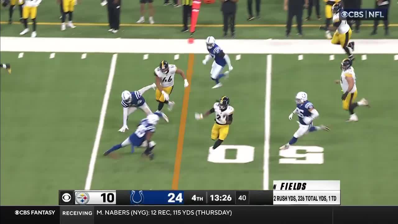 Can't-Miss Play: Najee Harris epitomizes Beast Mode on 32-yard play vs. Colts