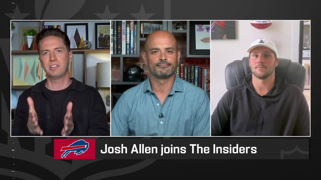 Josh Allen updates 'The Insiders' on Bills' OTA progress
