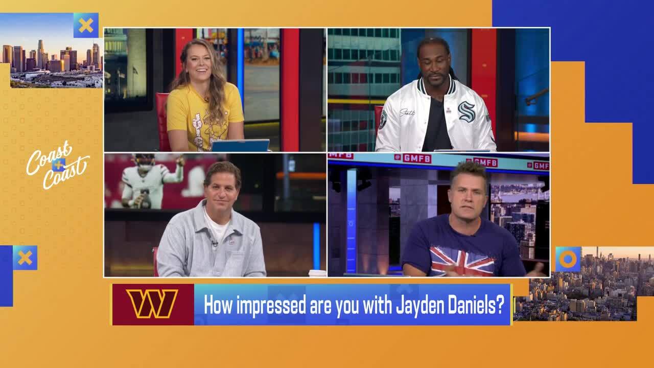 How impressed are you with Commanders QB Jayden Daniels 'GMFB'