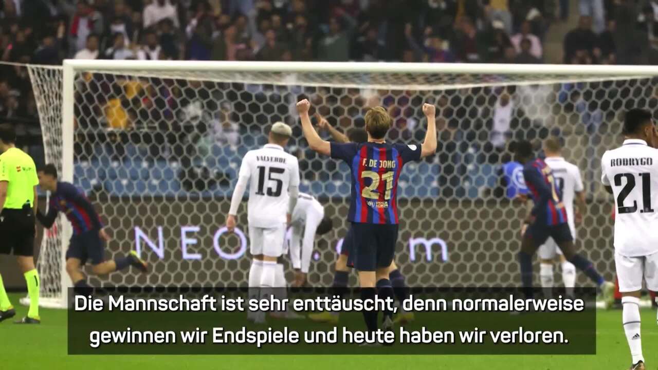 "Demütigung"? Ancelotti spricht nach Reals Finalpleite gegen Barça