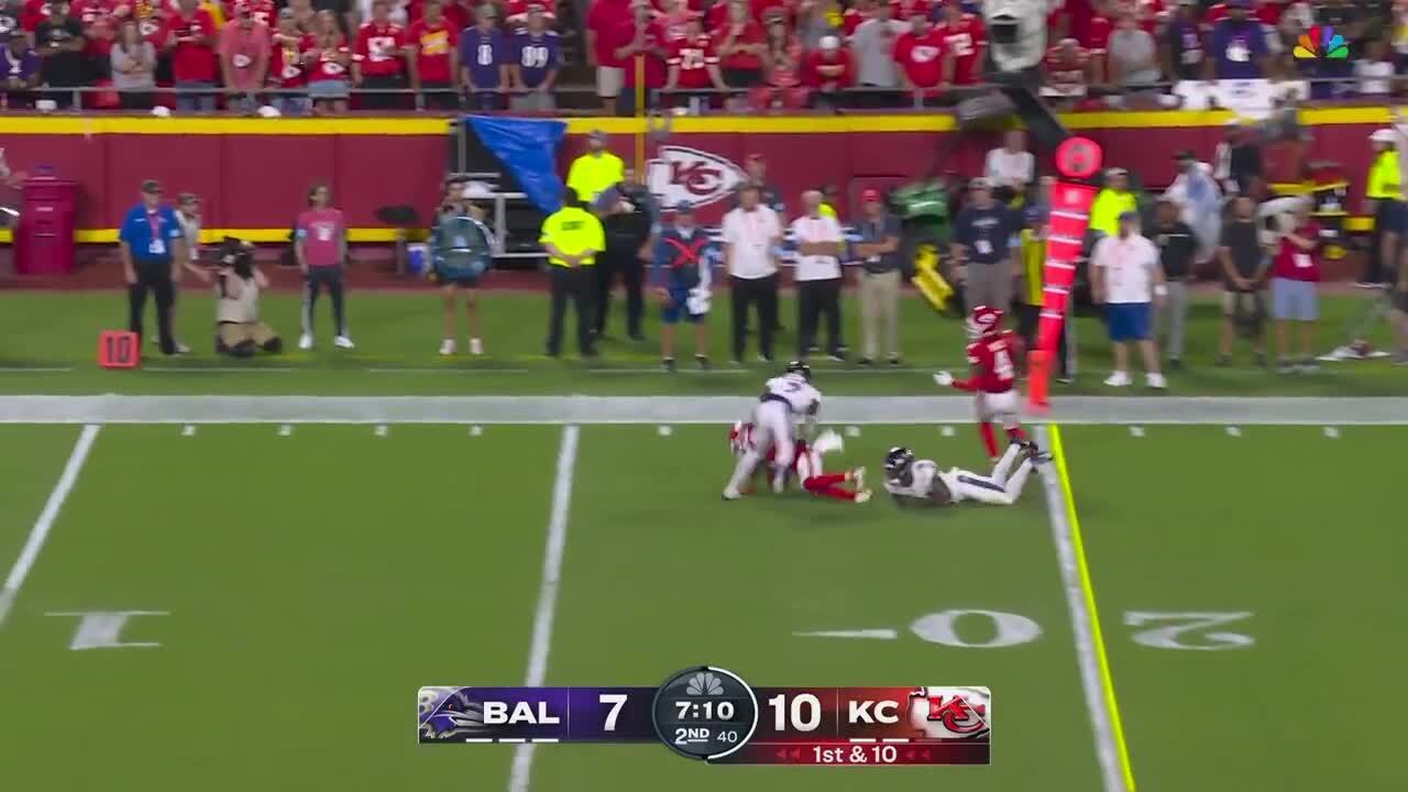 Xavier Worthy's best plays in rookie's 2-TD debut vs. Ravens Week 1