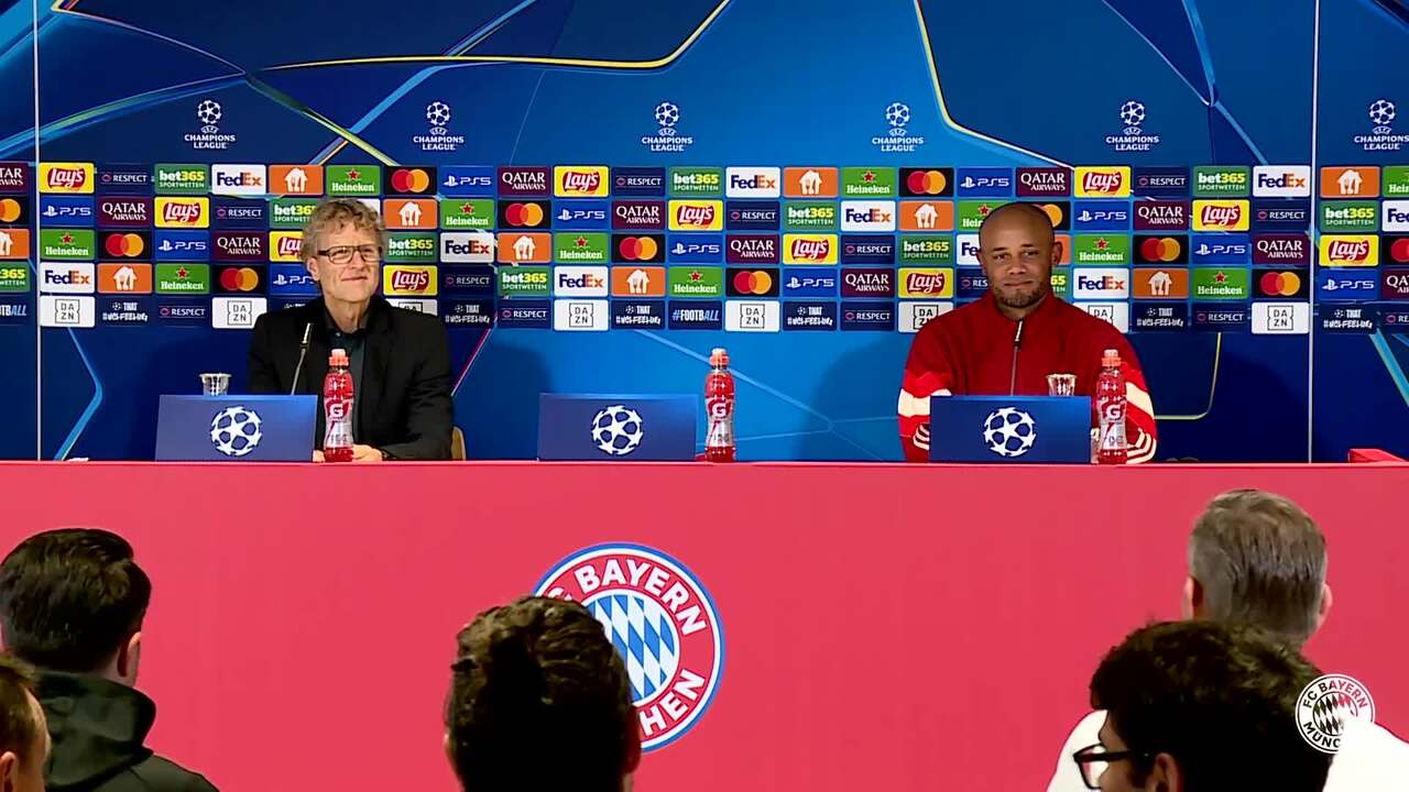 Deutsch sprechen? Reporter aus Österreich bringt Kompany zum Lachen | UCL