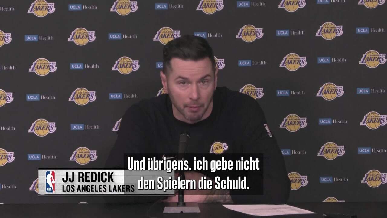 "Kein Spieler übernimmt Verantwortung" Alarmierende Rede von Lakers-Coach Redick