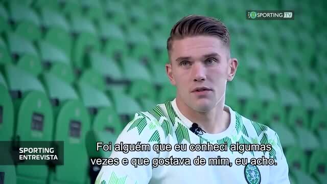 Gyokeres fala do Sporting em entrevista