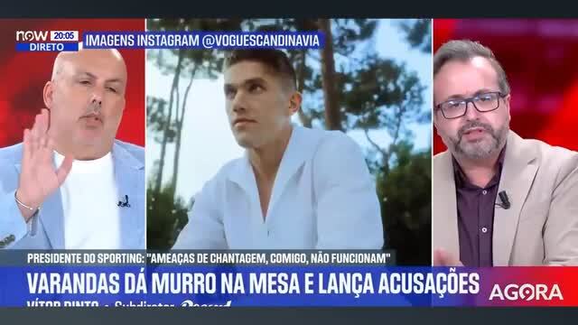 Discussão acesa entre Pedro Sousa e Vítor Pinto sobre situação de Gyokeres no Sporting