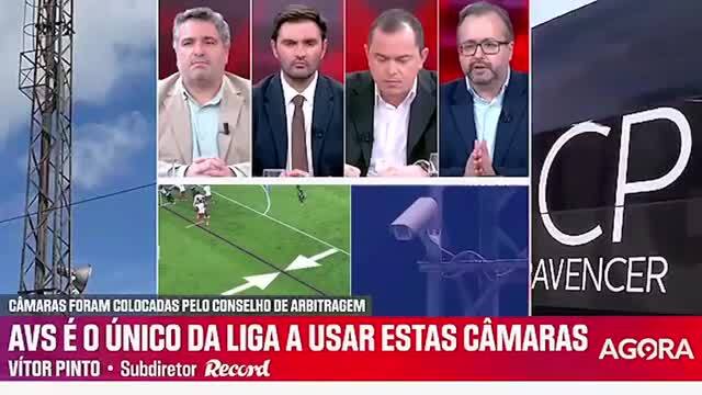Vítor Pinto comenta polémica das câmaras no AFS - Sporting