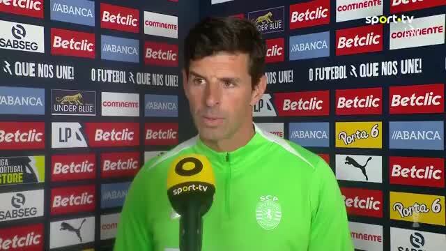 Tiago Teixeira reage ao Moreirense - Sporting