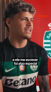 Maxi Araújo revela apoio de Coates, ex Sporting