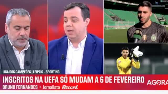 Bruno Fernandes lamenta ausência de Rui Silva do Leipzig - Sporting