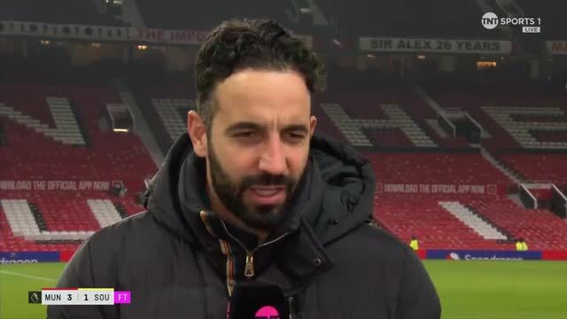 Amorim partilha tudo sobre Manchester United - Southampton. Ex Sporting...