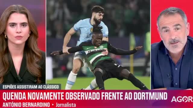 Quenda, ala do Sporting, disputado entre Ruben Amorim e Hugo Viana