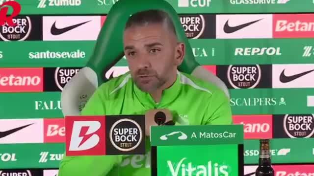 Reveja as palavras de Rui Borges sobre as lesões no Sporting