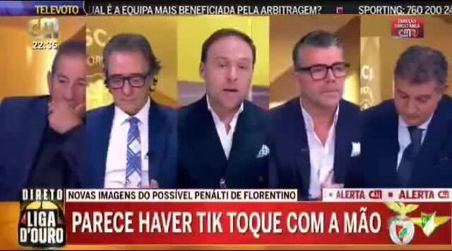 Marco Pina acusa Benfica de 'manipular' imagens de penálti