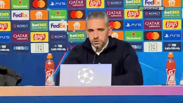 Rui Borges diz que resultado do Leipzig - Sporting é injusto