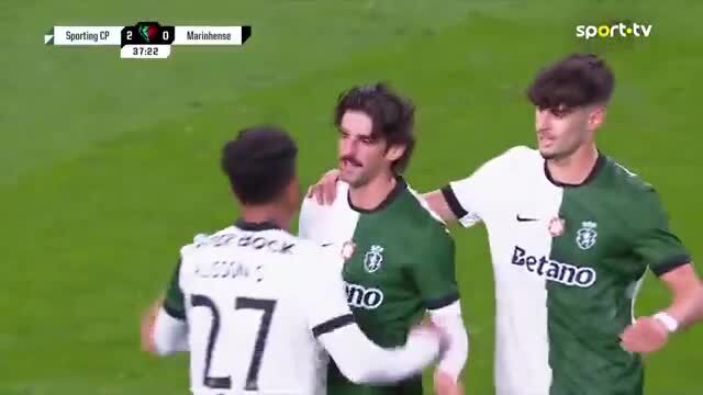 Confira o resumo/melhores momentos do Sporting - Marinhense
